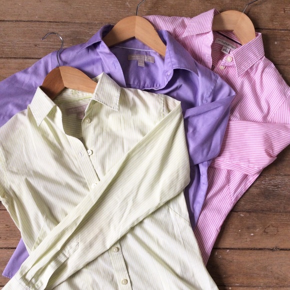 Banana Republic Tops - Banana Republic Non Iron Fitted Shirt Sz 0 Bundle